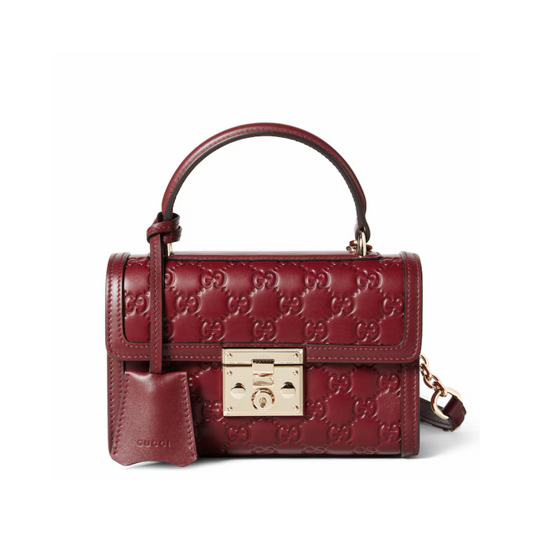 Gucci Padlock small top handle bag