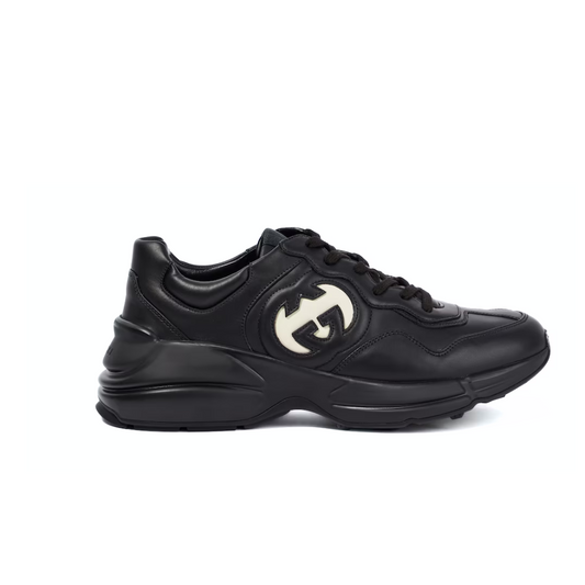 Gucci Rhyton leather sneakers