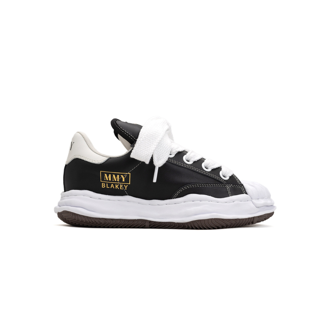Maison MIHARA YASUHIRO"BLAKEY PUFFER" OG Sole Leather Low-top Sneaker