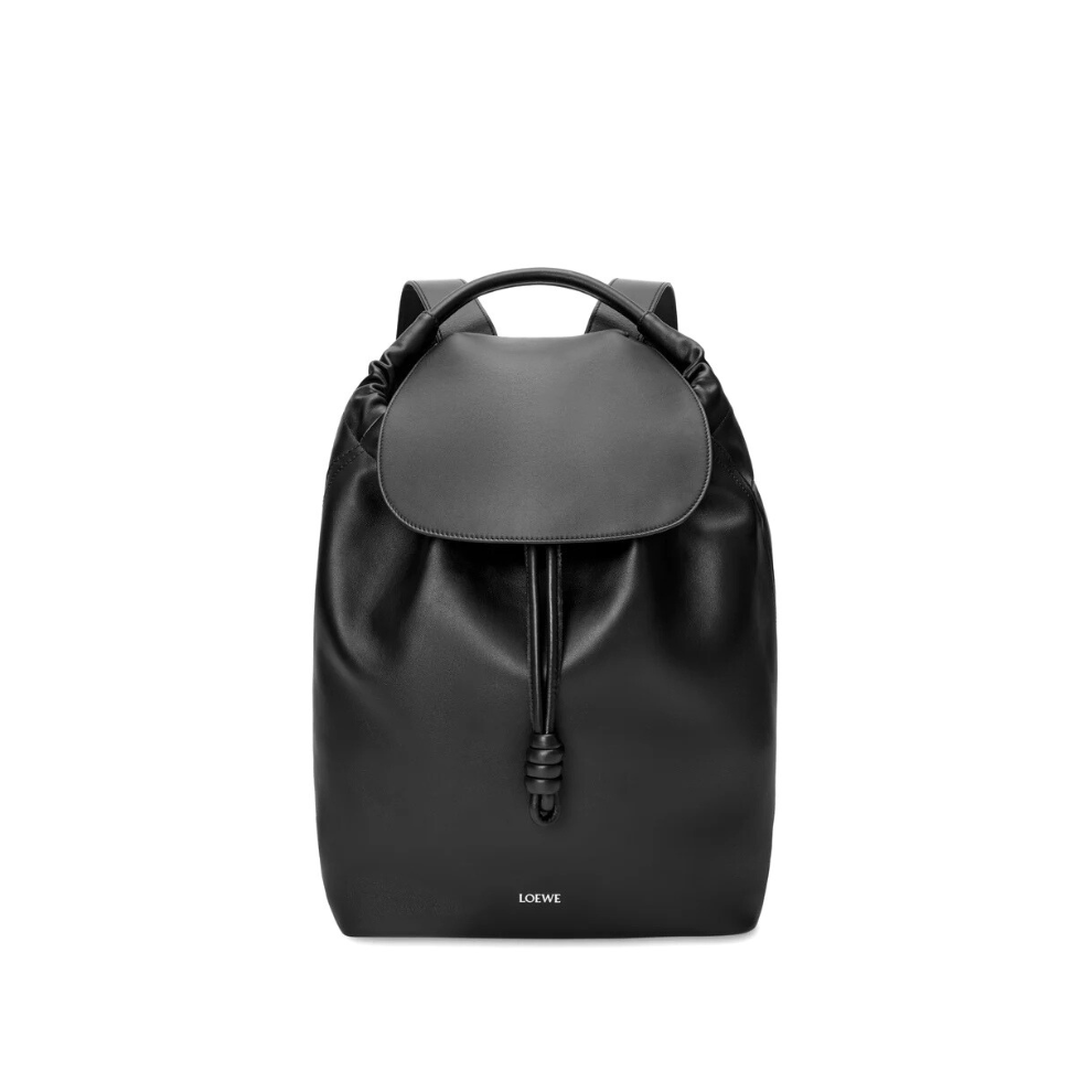 LOEWE Flamenco backpack in shiny supple calfskin