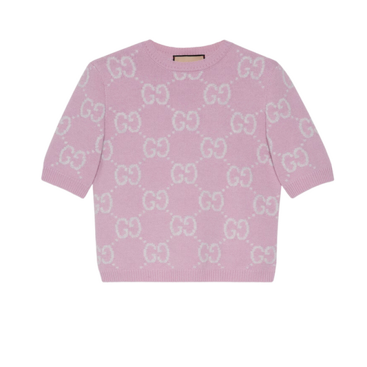  GUCCI GG KNIT WOOL TOP