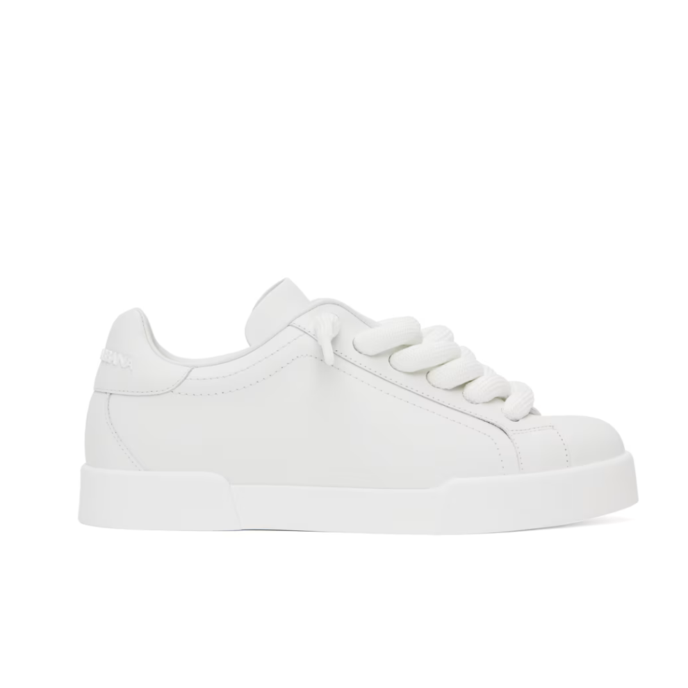 DOLCE & GABBANA White Portofino Sneakers