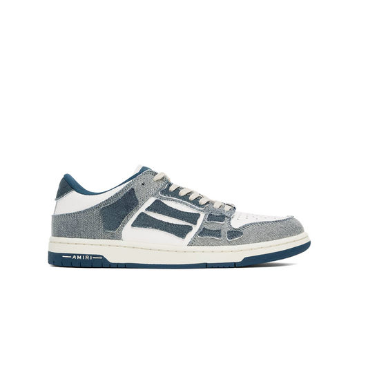 AMIRI Vintage Denim Skel Top Low