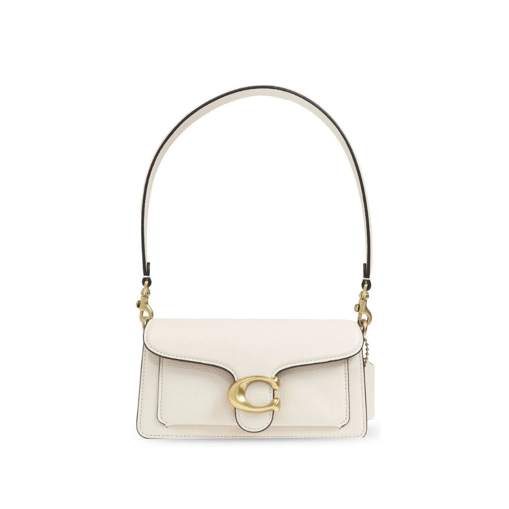 Coach Tabby 20 Logo Plaque Shoulder Bag