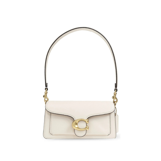 Coach Tabby 20 Logo Plaque Shoulder Bag