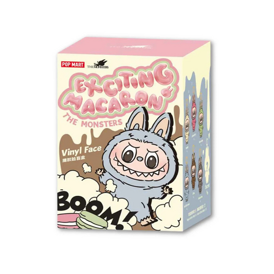 Pop Mart Labubu The Monsters Exciting Macaron Vinyl Plush Blind Box (Single)