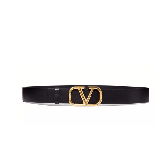 Valentino Vlogo Signature Calfskin Belt 40mm
