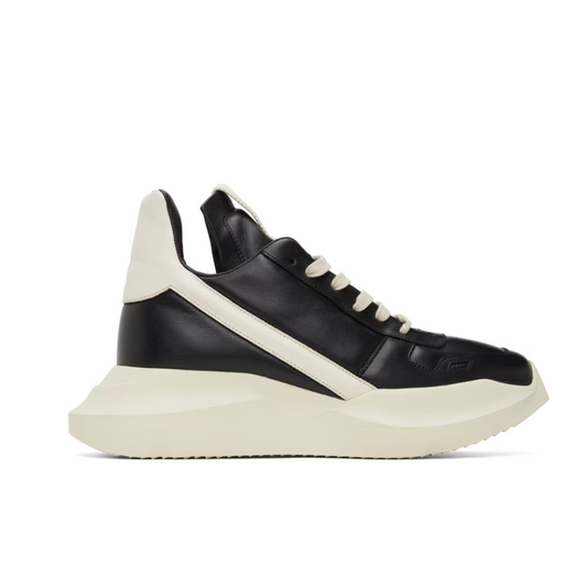 RICK OWENS Black Geth Sneakers