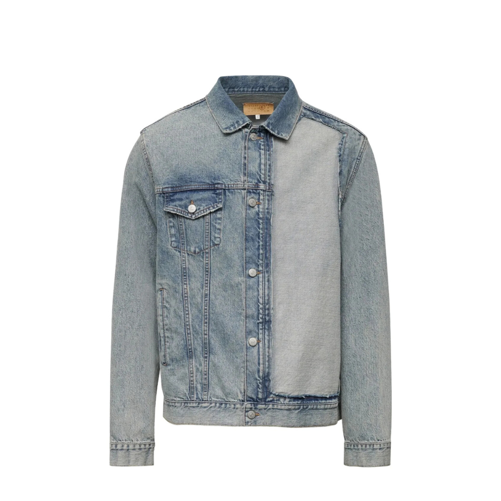 MM6 Maison Margiela contrasting denim jacket