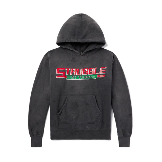 SAINT MXXXXXX Struggle Tears cotton hoodie