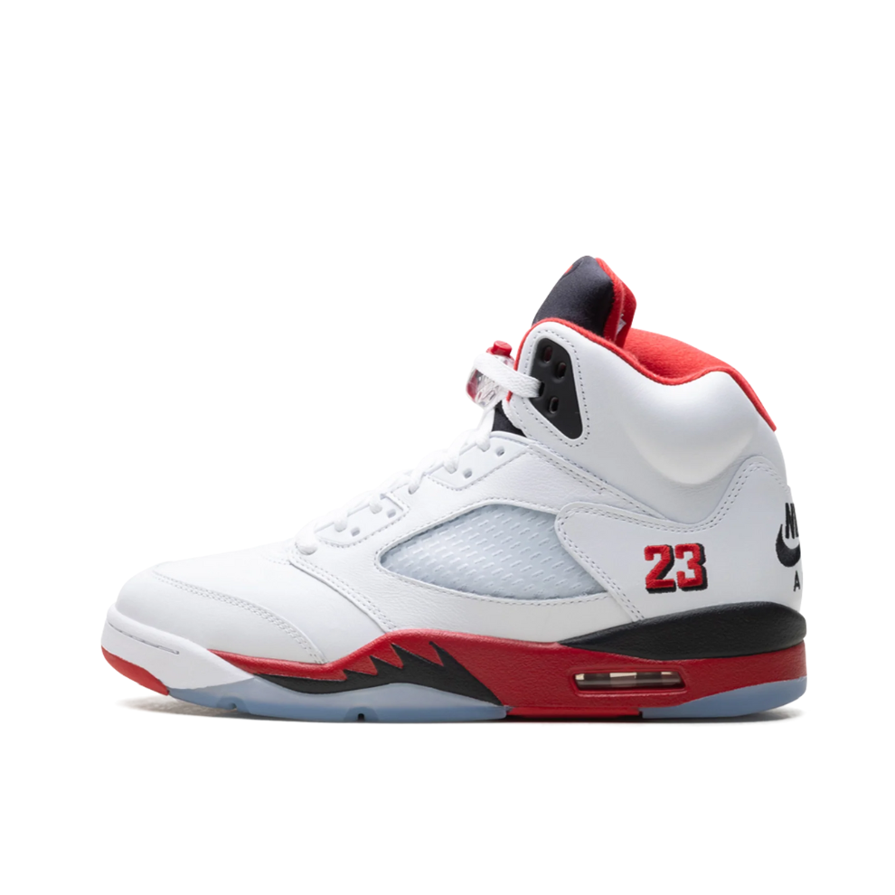 Air Jordan 5 "Fire Red - Black Tongue (2025)"