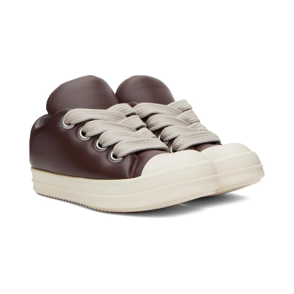 Rick Owens Purple Jumbo Lace Sneakers