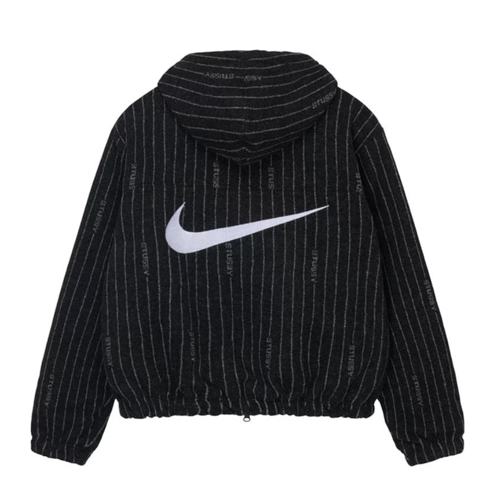NIKE X STUSSY STRIPE WOOL JACKET