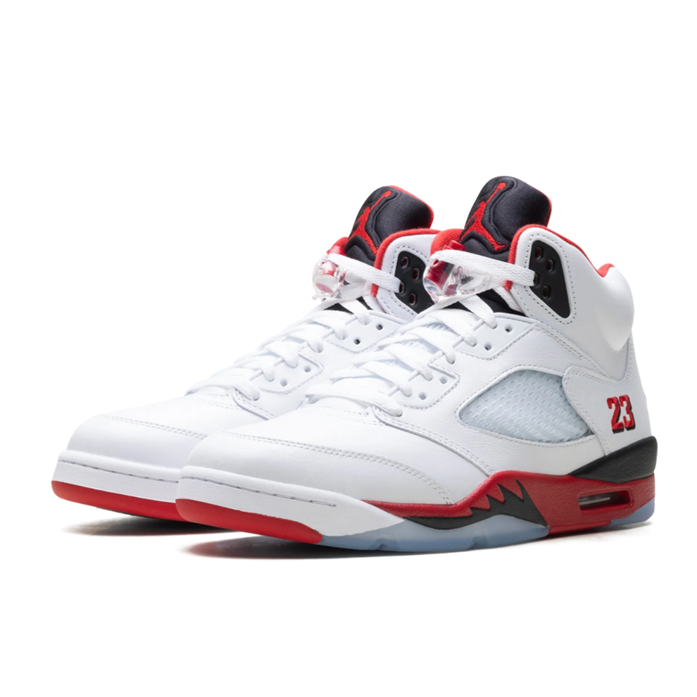 Air Jordan 5 "Fire Red - Black Tongue (2025)"