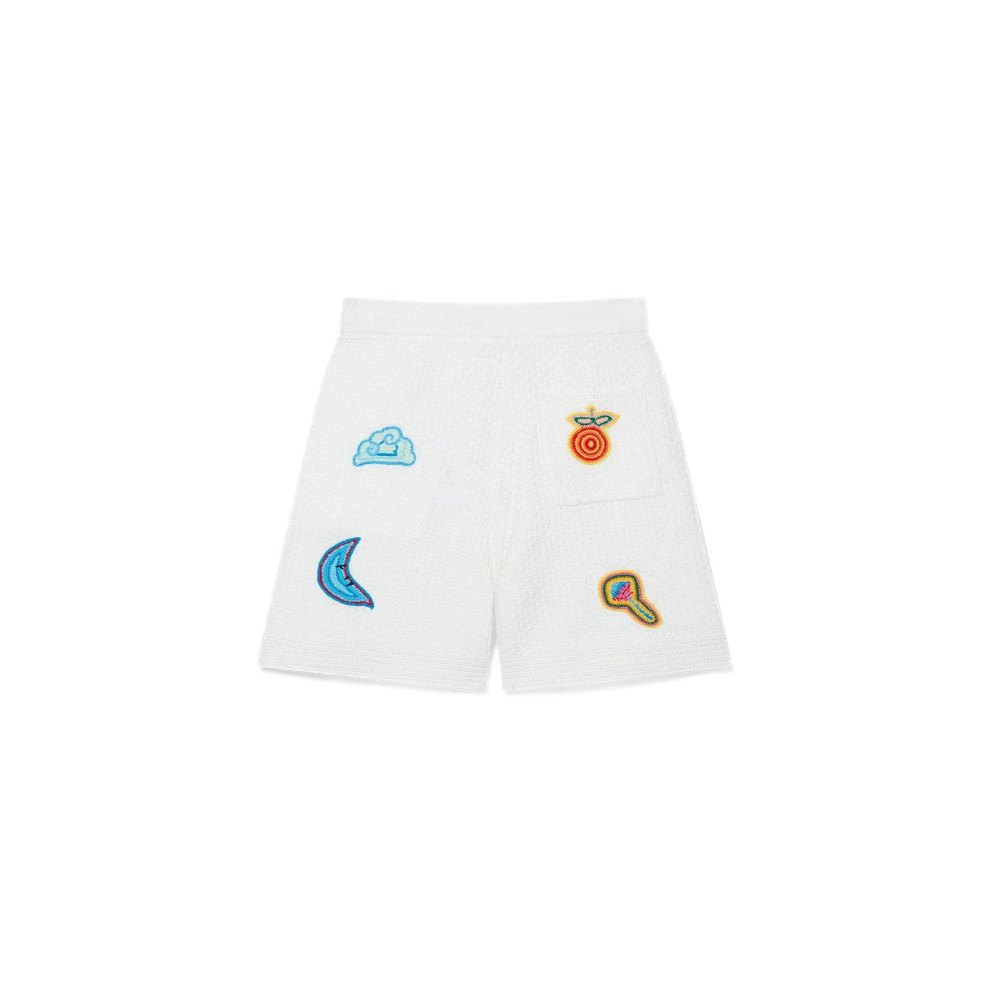 CASABLANCA Motif Crochet Shorts