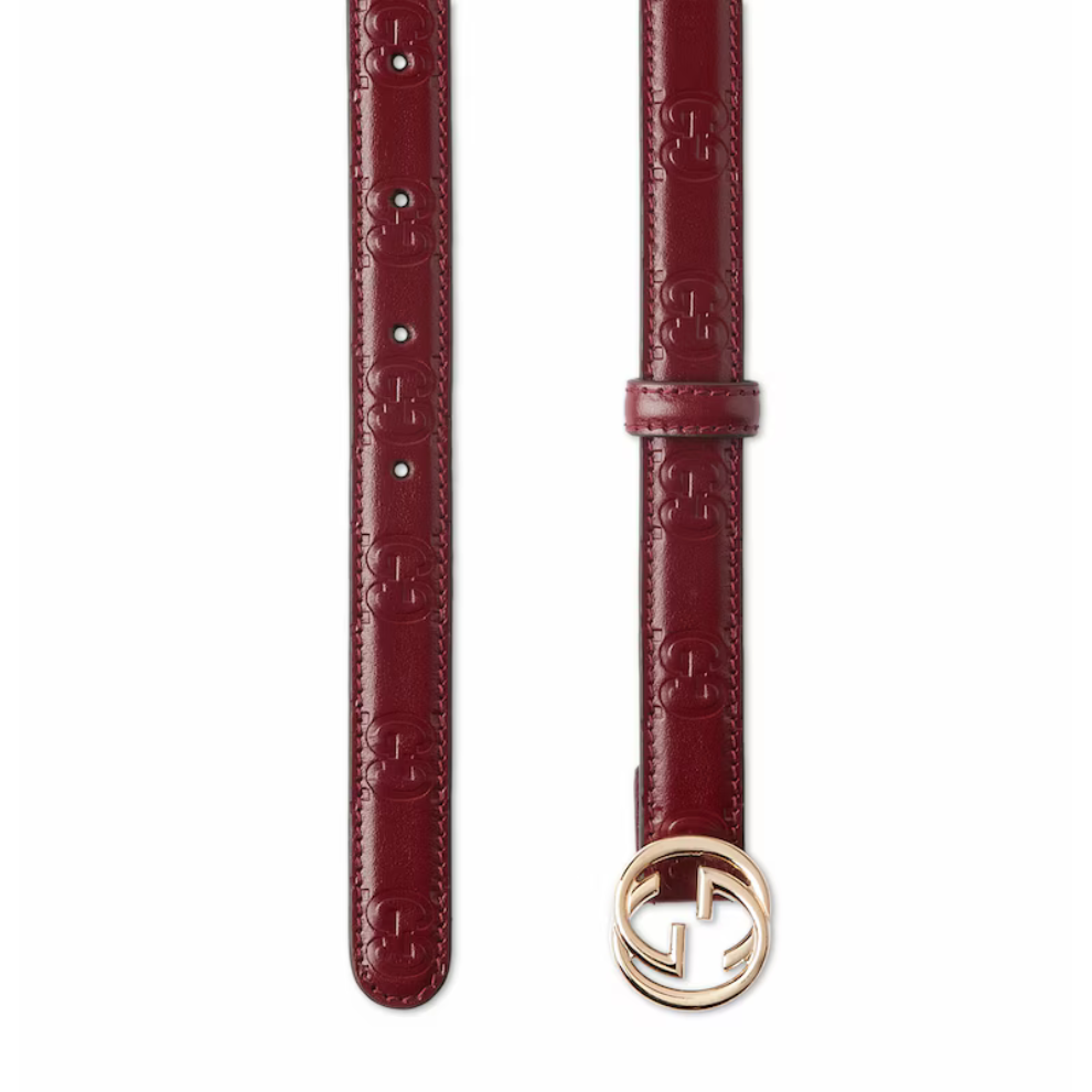 Gucci Belt with Interlocking G buckle