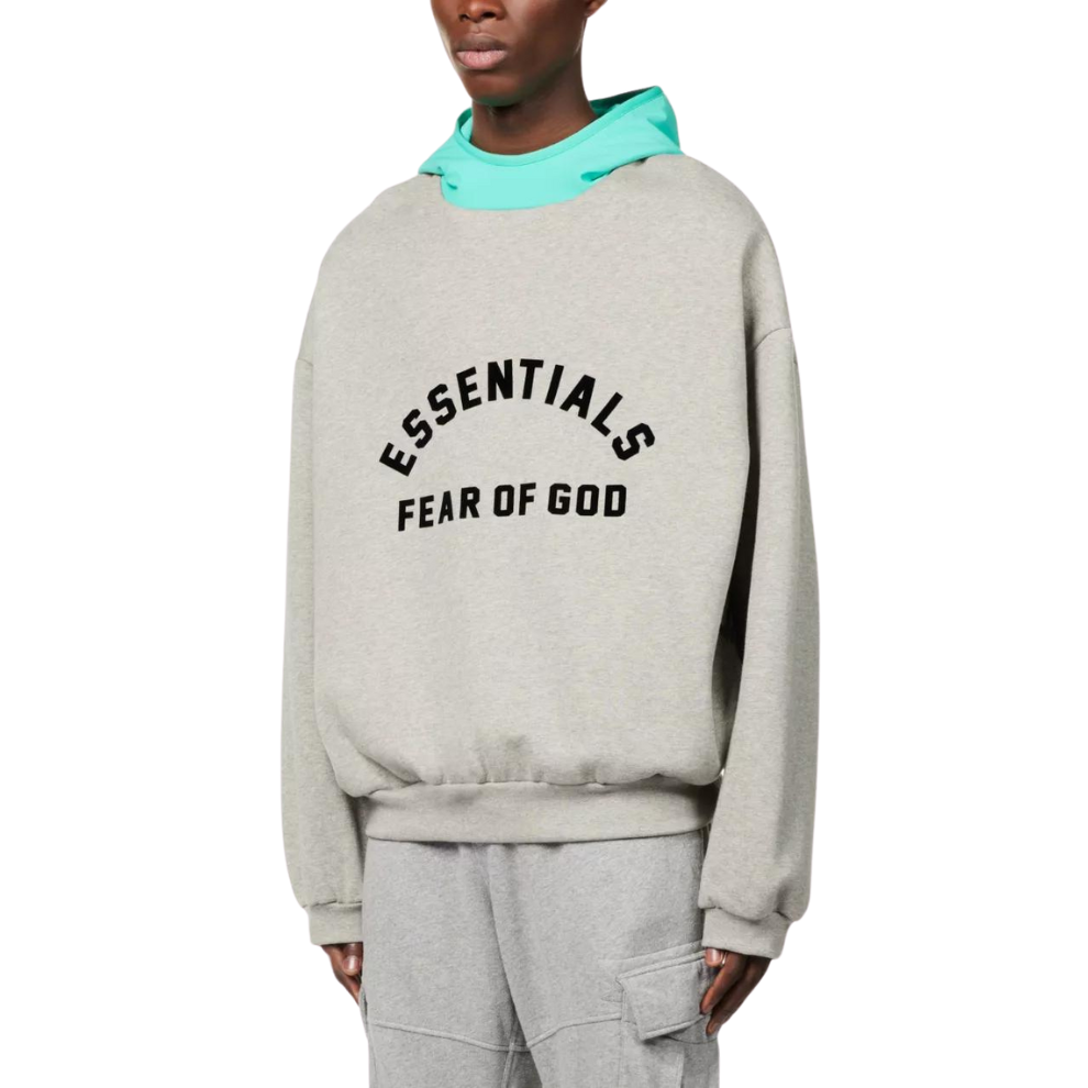 FEAR OF GOD ESSENTIALS FOG x ESSENTIALS graphic-print cotton-blend hoody