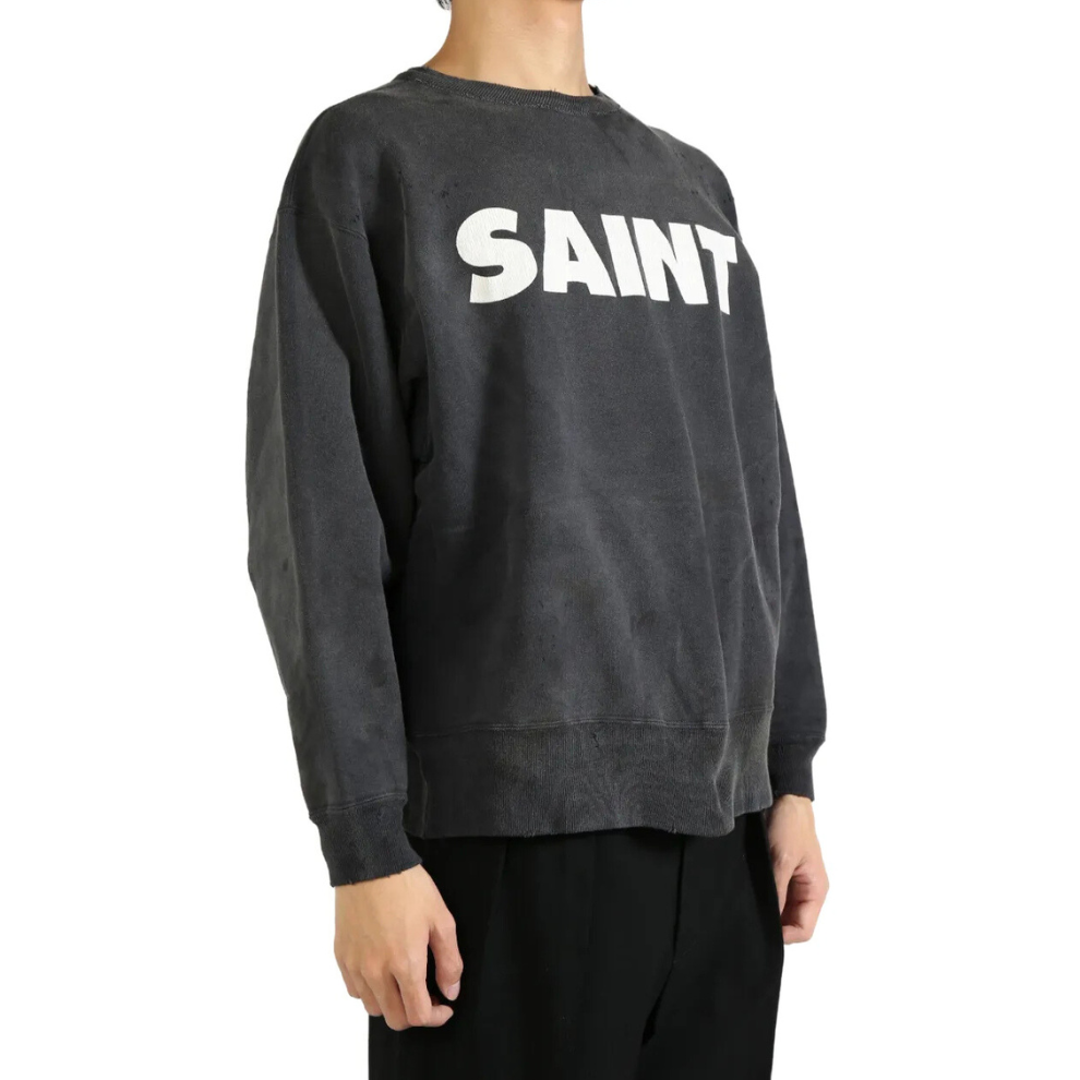 SAINT MXXXXXX logo-print sweatshirt