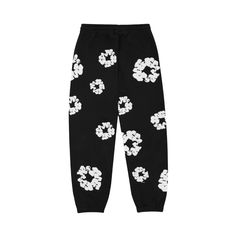 Denim Tears (The Cotton Wreath) Sweatpants Black