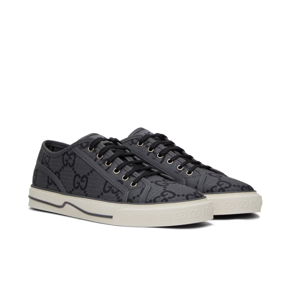 GUCCI Beige GG 'Gucci Tennis 1977' Sneakers