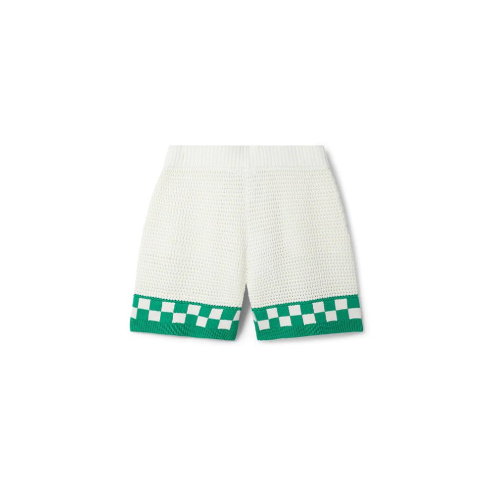 CASABLANCA Knitted Crochet Shorts