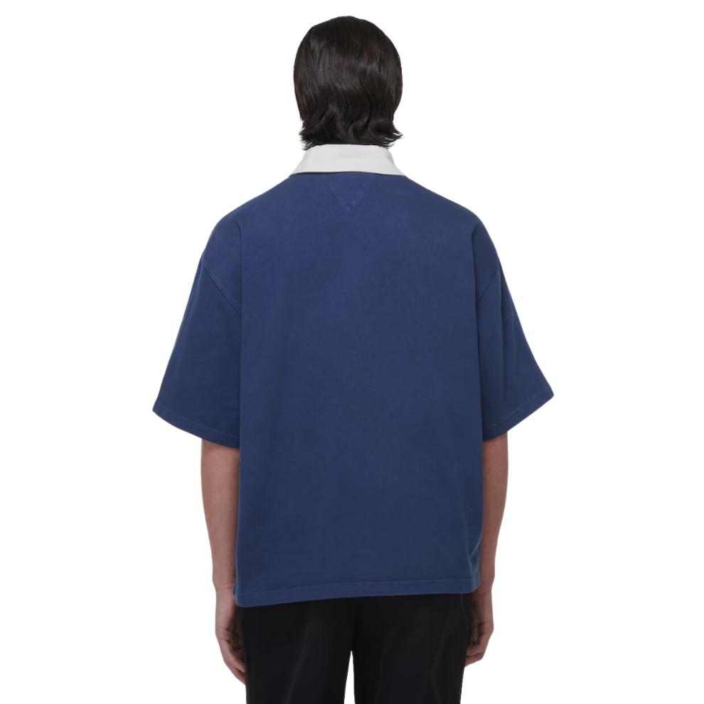 Bottega Veneta Relaxed Fit Washed-Out Jersey Polo