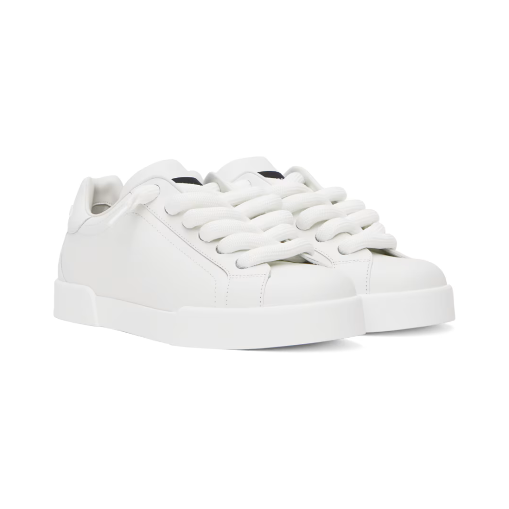 DOLCE & GABBANA White Portofino Sneakers
