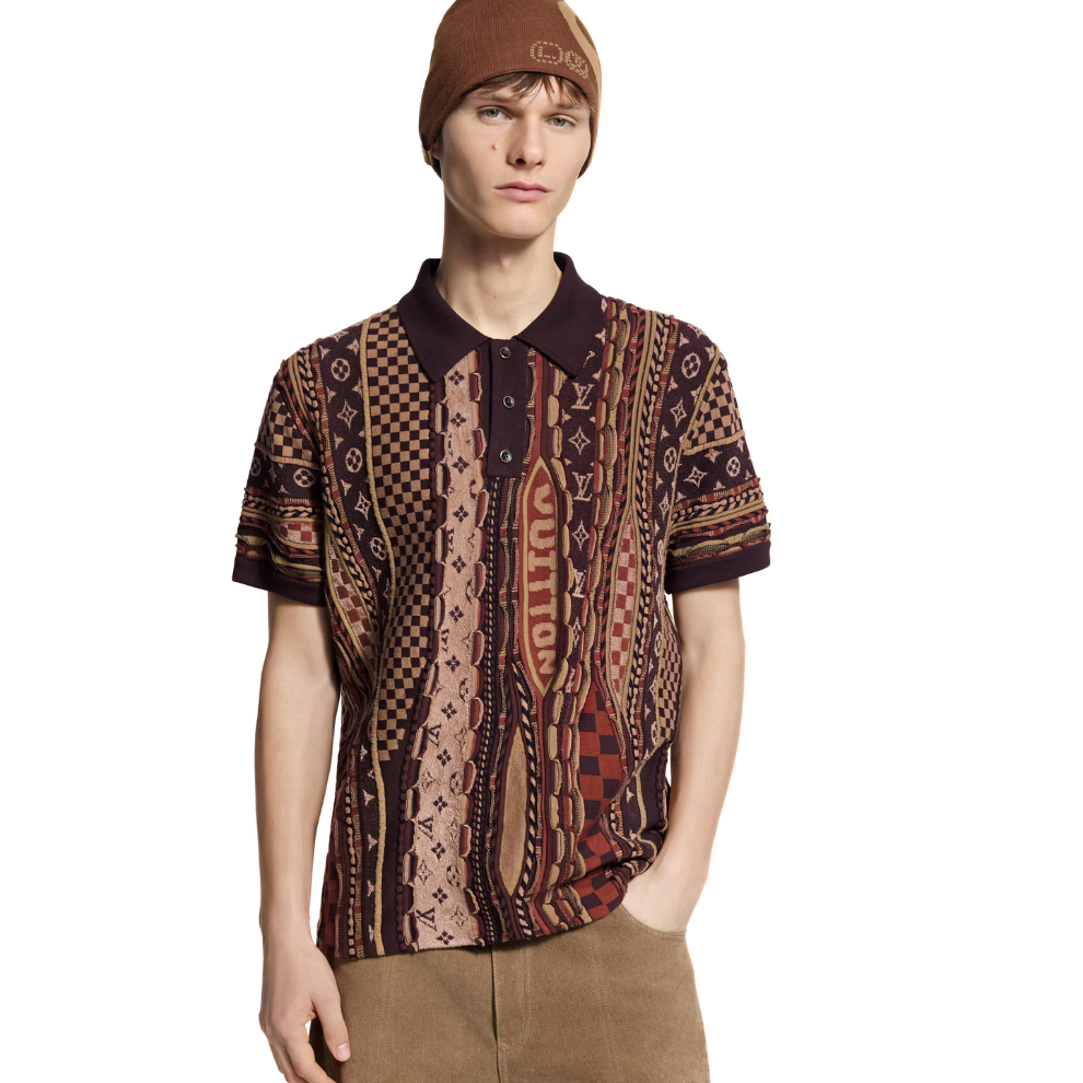 LOUIS VUITTON Short-Sleeved Polo Shirt