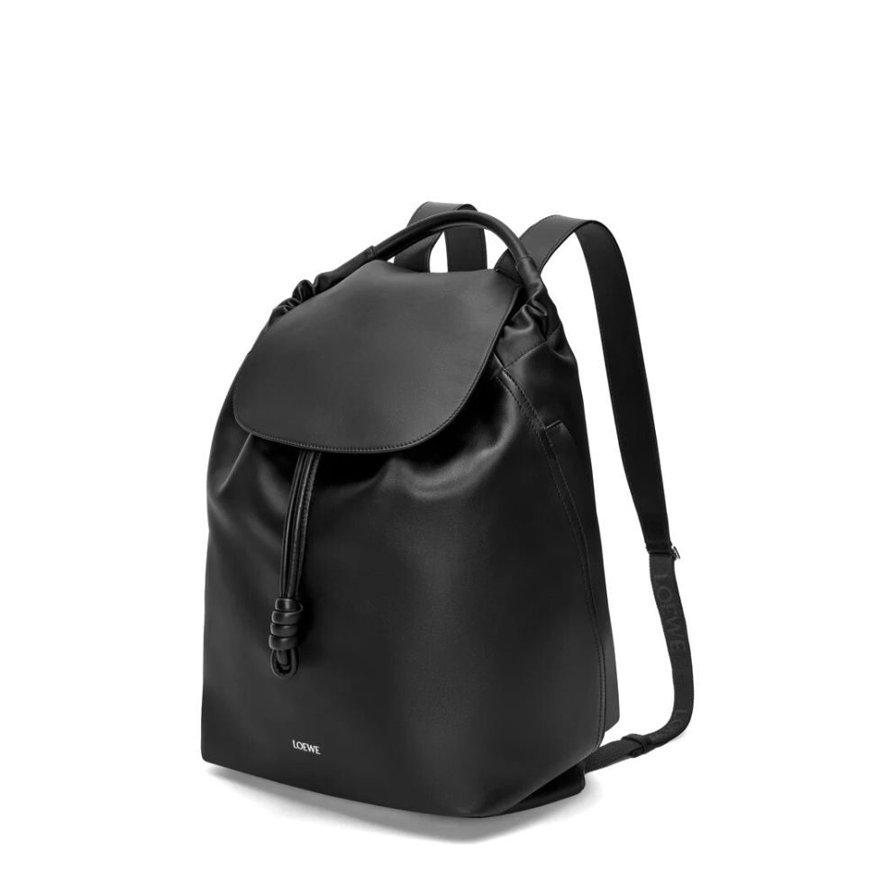 LOEWE Flamenco backpack in shiny supple calfskin