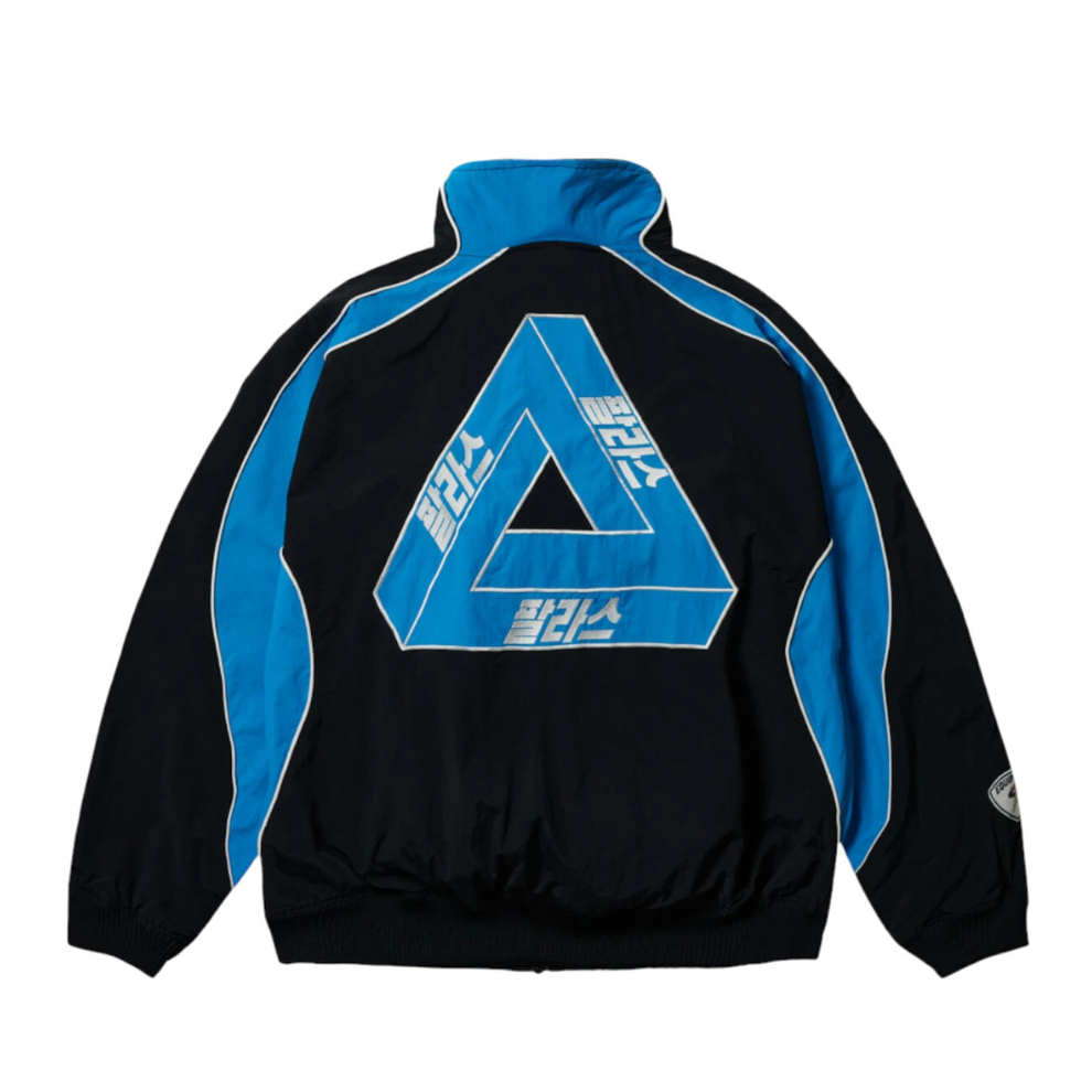 PALACE  Palace Seoul 2 Seoul Track Jacket Black/Blue