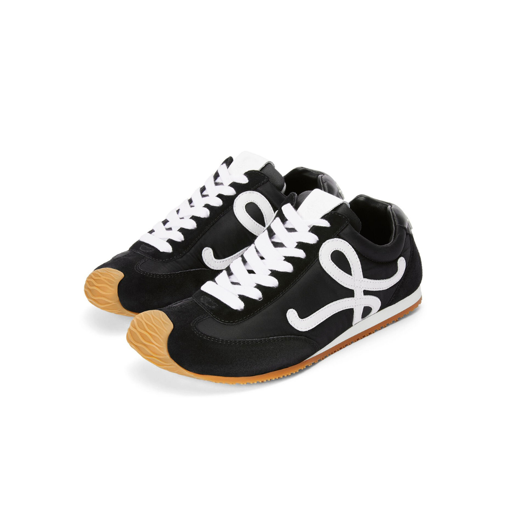 Loewe Ballet Runner 2.0 in nylon and calfskin