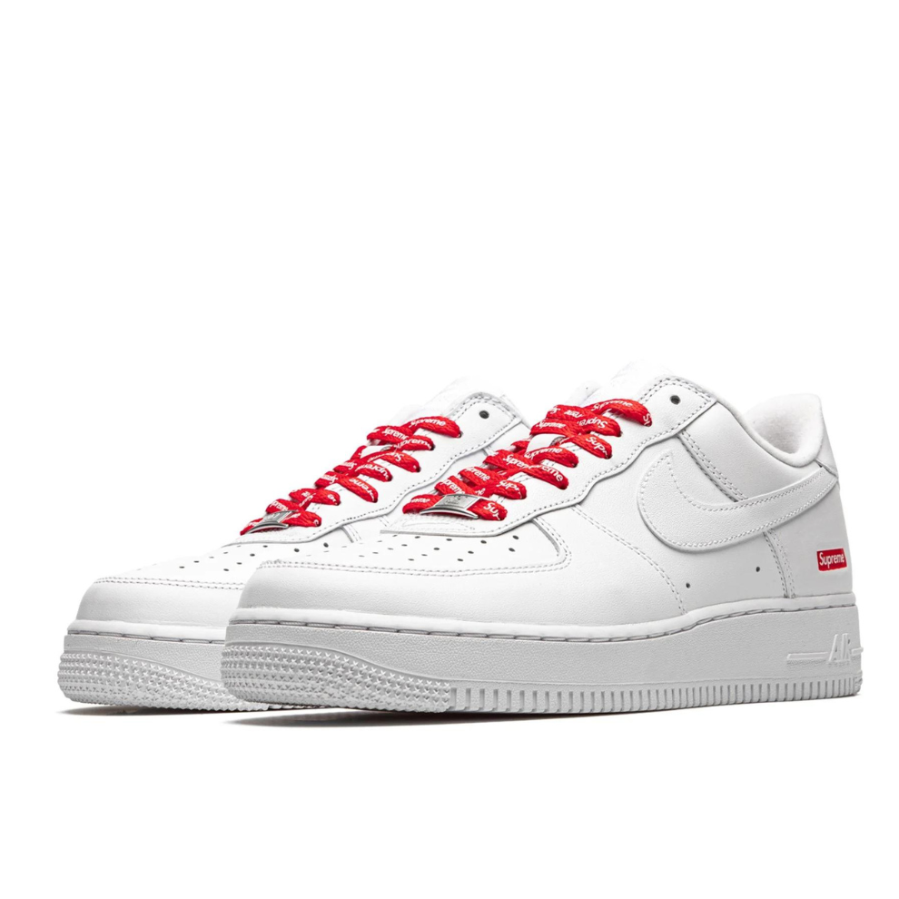 NIKE AIR FORCE 1 LOW "Supreme - Mini Box Logo White"