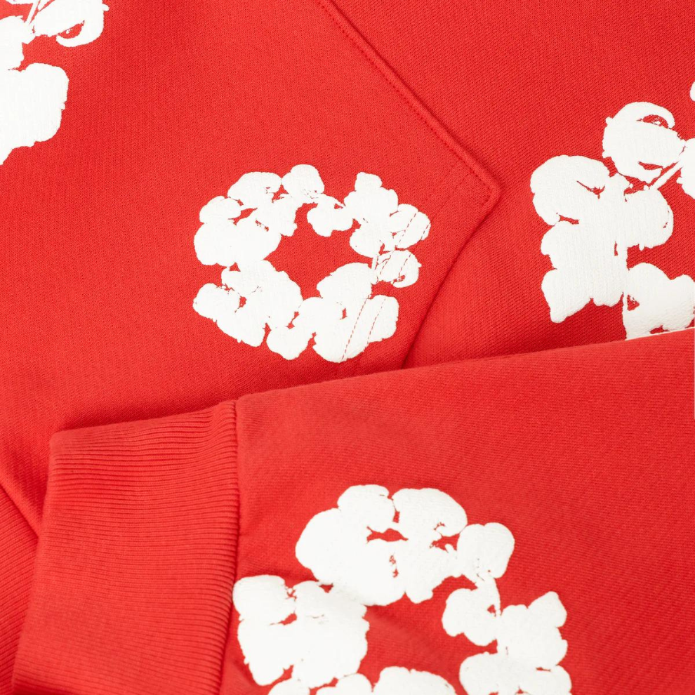 Denim Tears (The Cotton Wreath) Sweatshirt Red