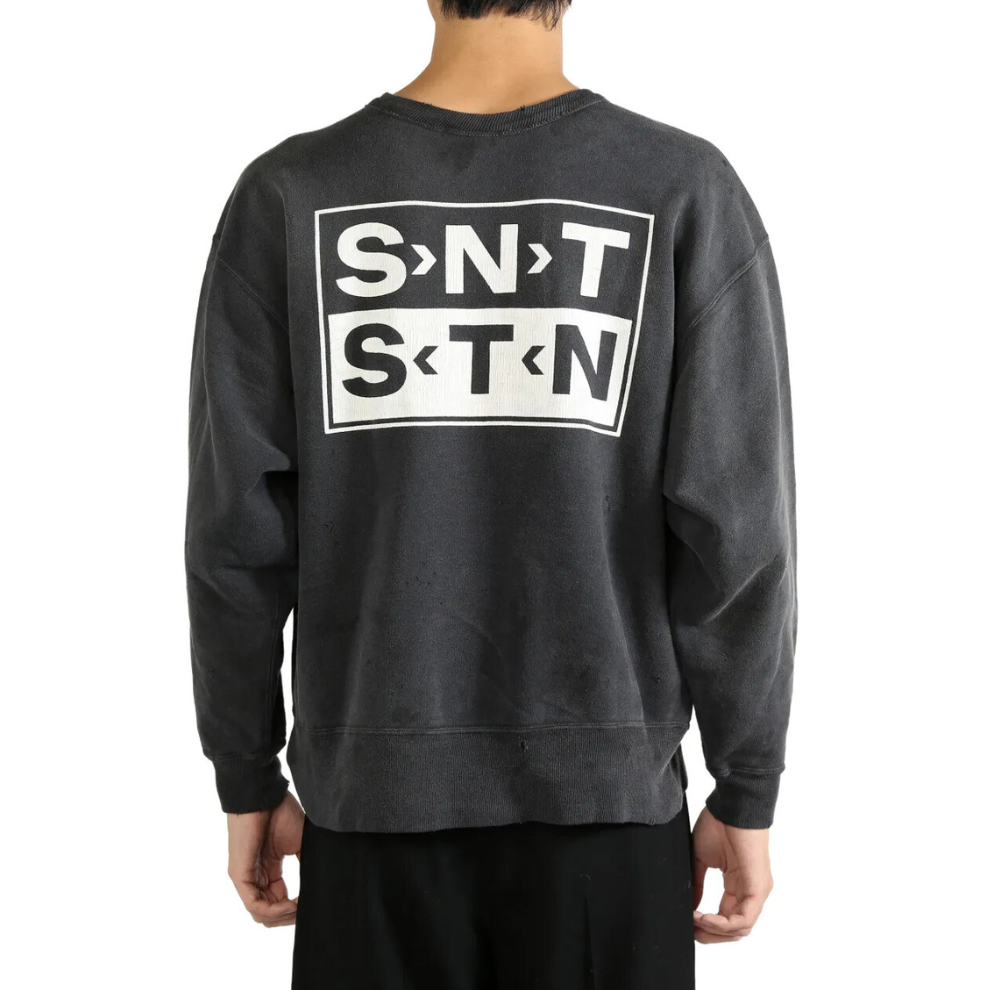 SAINT MXXXXXX logo-print sweatshirt