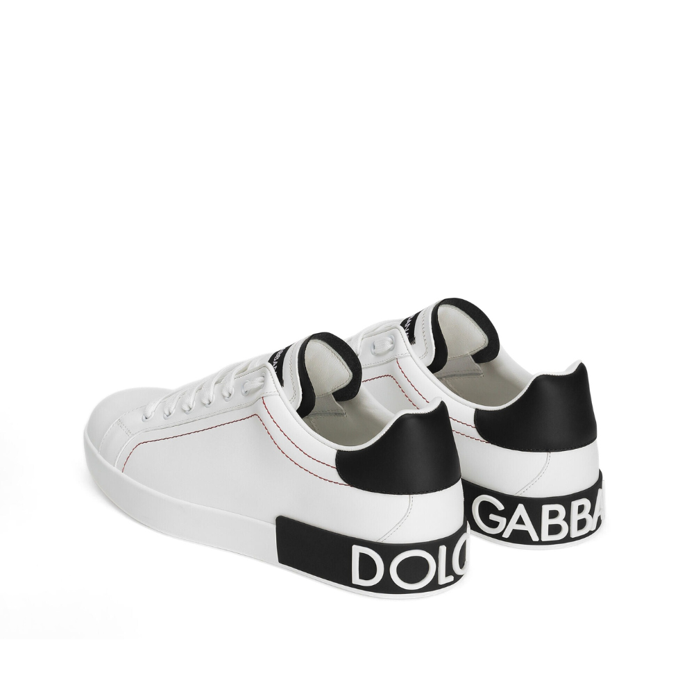 DOLCE & GABBANA Calfskin nappa Portofino sneakers