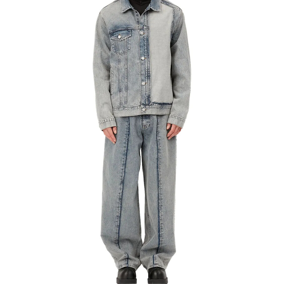 MM6 Maison Margiela contrasting denim jacket