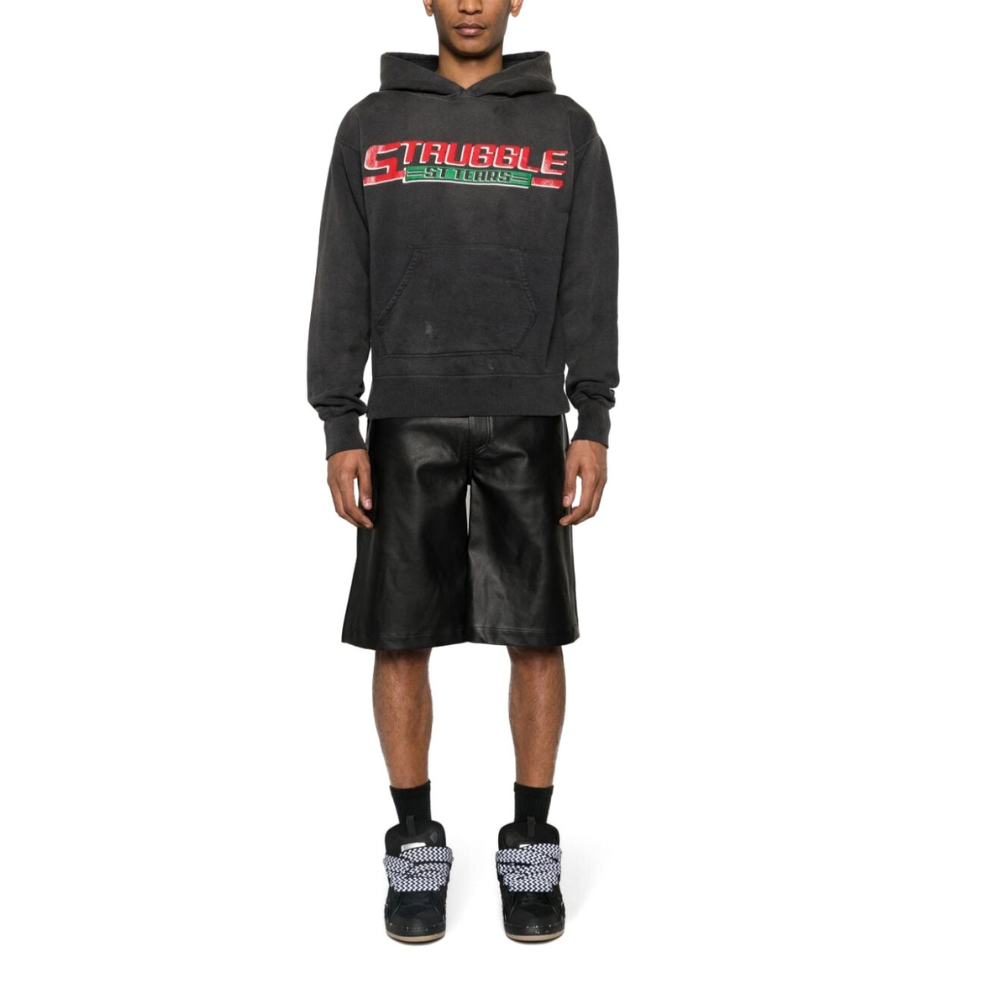SAINT MXXXXXX Struggle Tears cotton hoodie