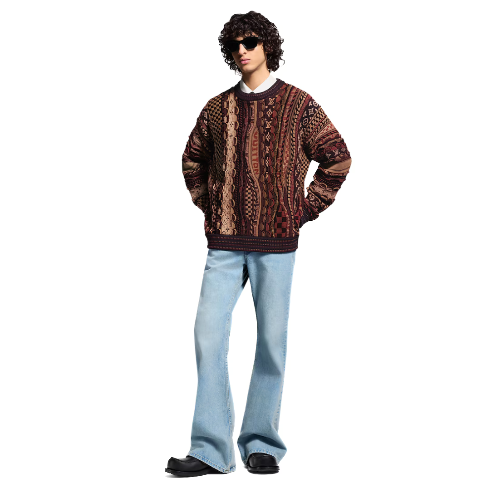 LOUIS VUITTON Long-Sleeved Crewneck
