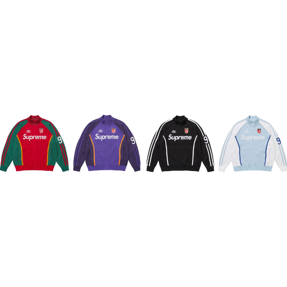 Supreme x Umbro® zip-up sweatshirt