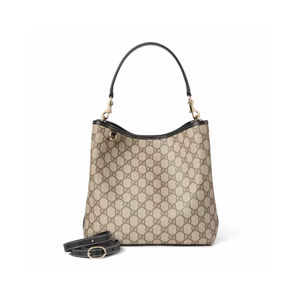 Gucci GG Emblem medium bucket bag
