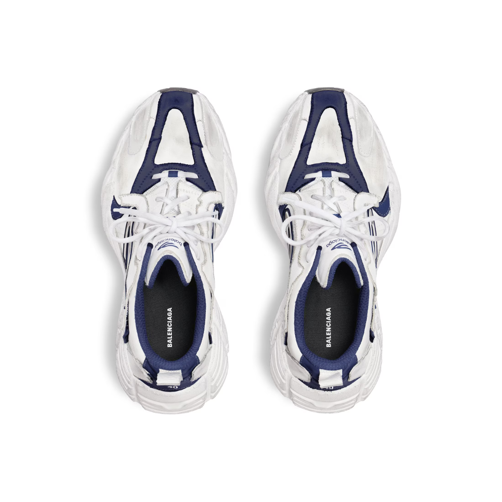 Balenciaga Men's Monday Shoe in Navy/white