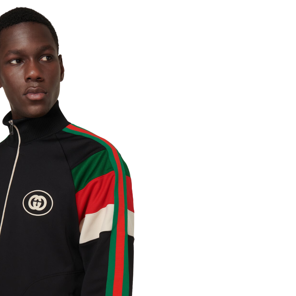 Gucci Zip-up neoprene jacket