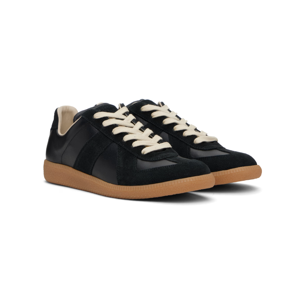 Maison Margiela Black Replica Sneakers