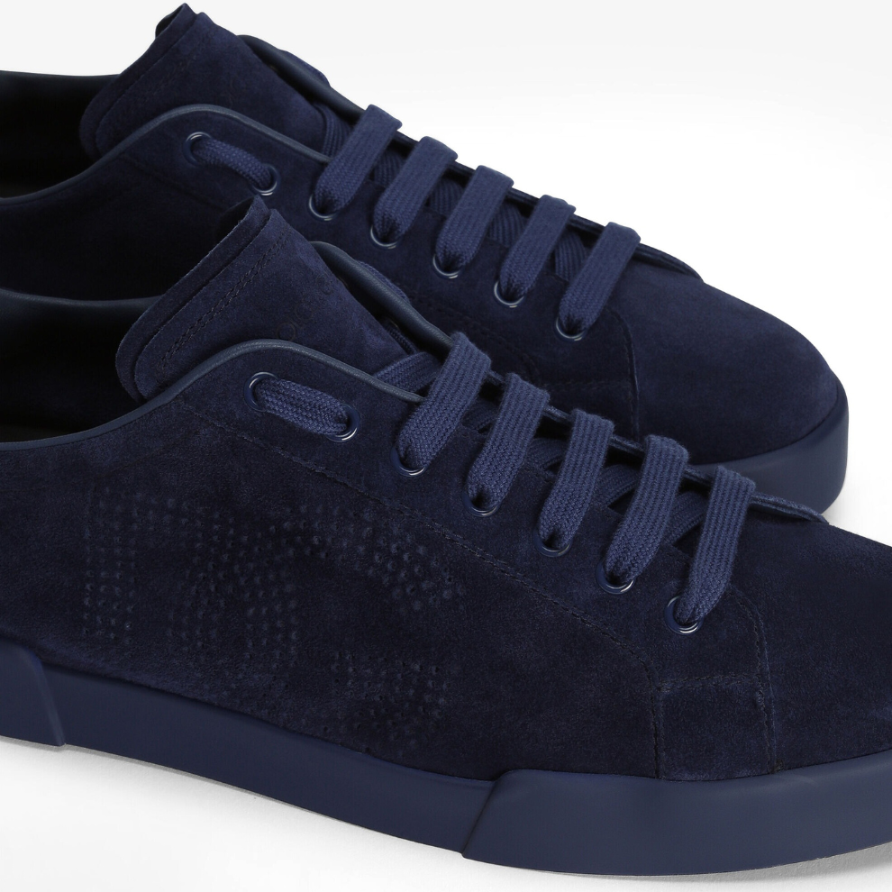 Dolce & Gabbana Calfskin Strobel Portofino Light sneakers