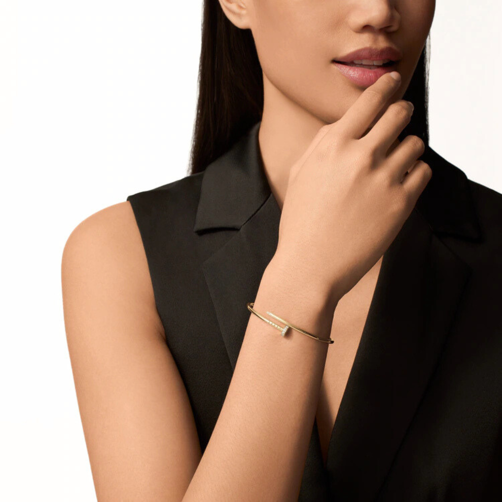Cartier Juste un Clou bracelet, small model, diamonds