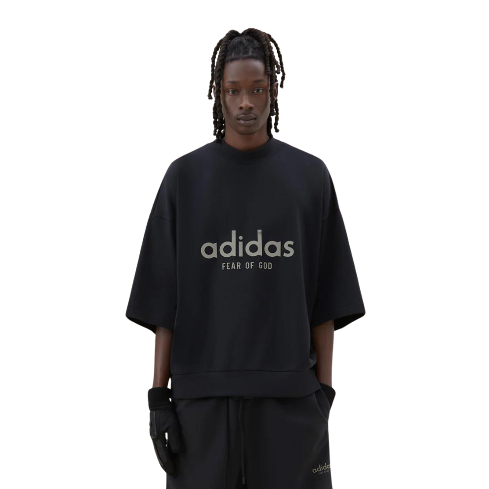 FEAR OF GOD ATHLETICS Heavy Jersey 3/4 Mock Tee