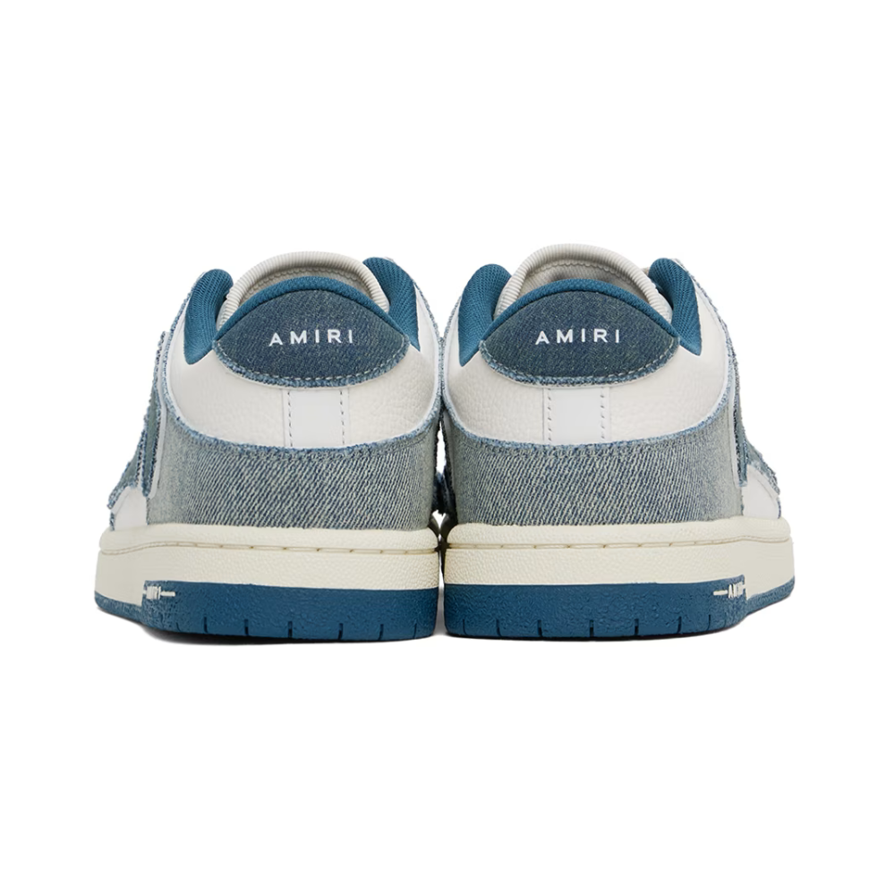 AMIRI Vintage Denim Skel Top Low