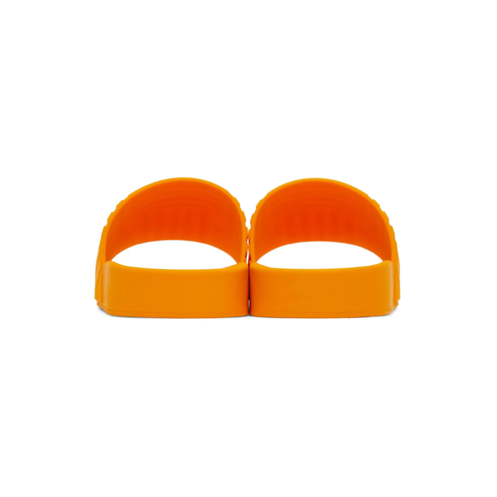 BOTTEGA VENETA Orange Slider Sandals