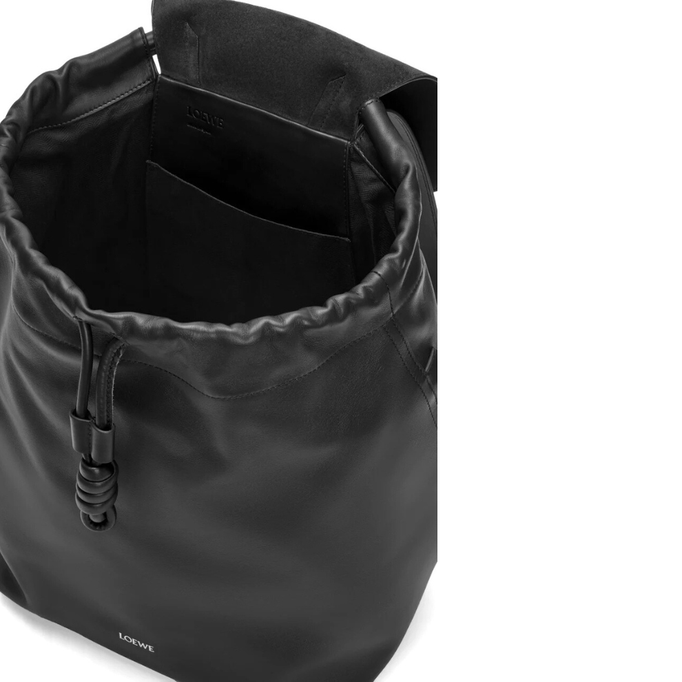 LOEWE Flamenco backpack in shiny supple calfskin