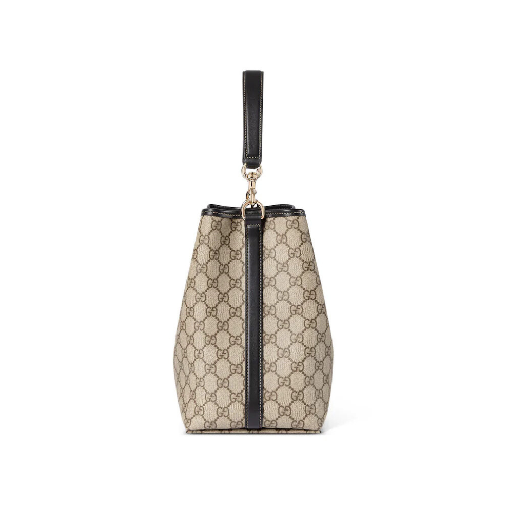 Gucci GG Emblem medium bucket bag